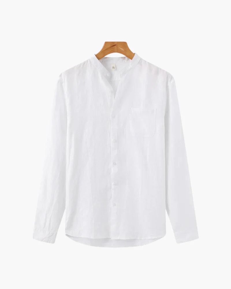 Camisa de Lino Napoli Blanca