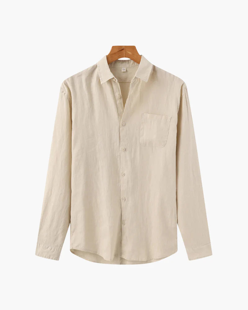 Camisa de Lino Napoli Beige