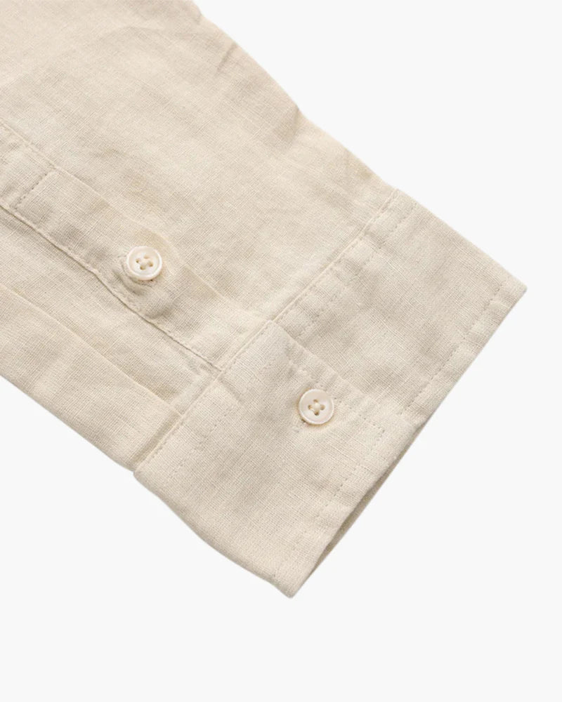 Camisa de Lino Napoli Beige