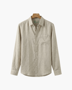 Viano · Camisa 100% Lino Beige